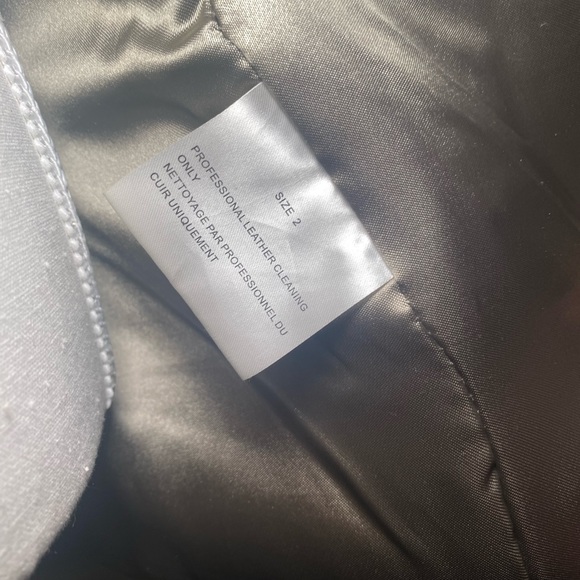 Ébène by P. Assuline Lamb Skin Leather Jacket - Picture 15 of 15